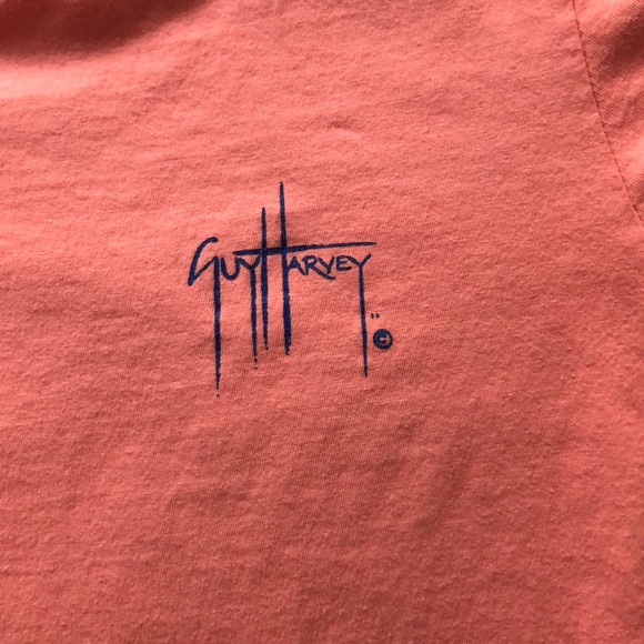 Pink youth small Guy Harvey shirt - Picture 3 of 4